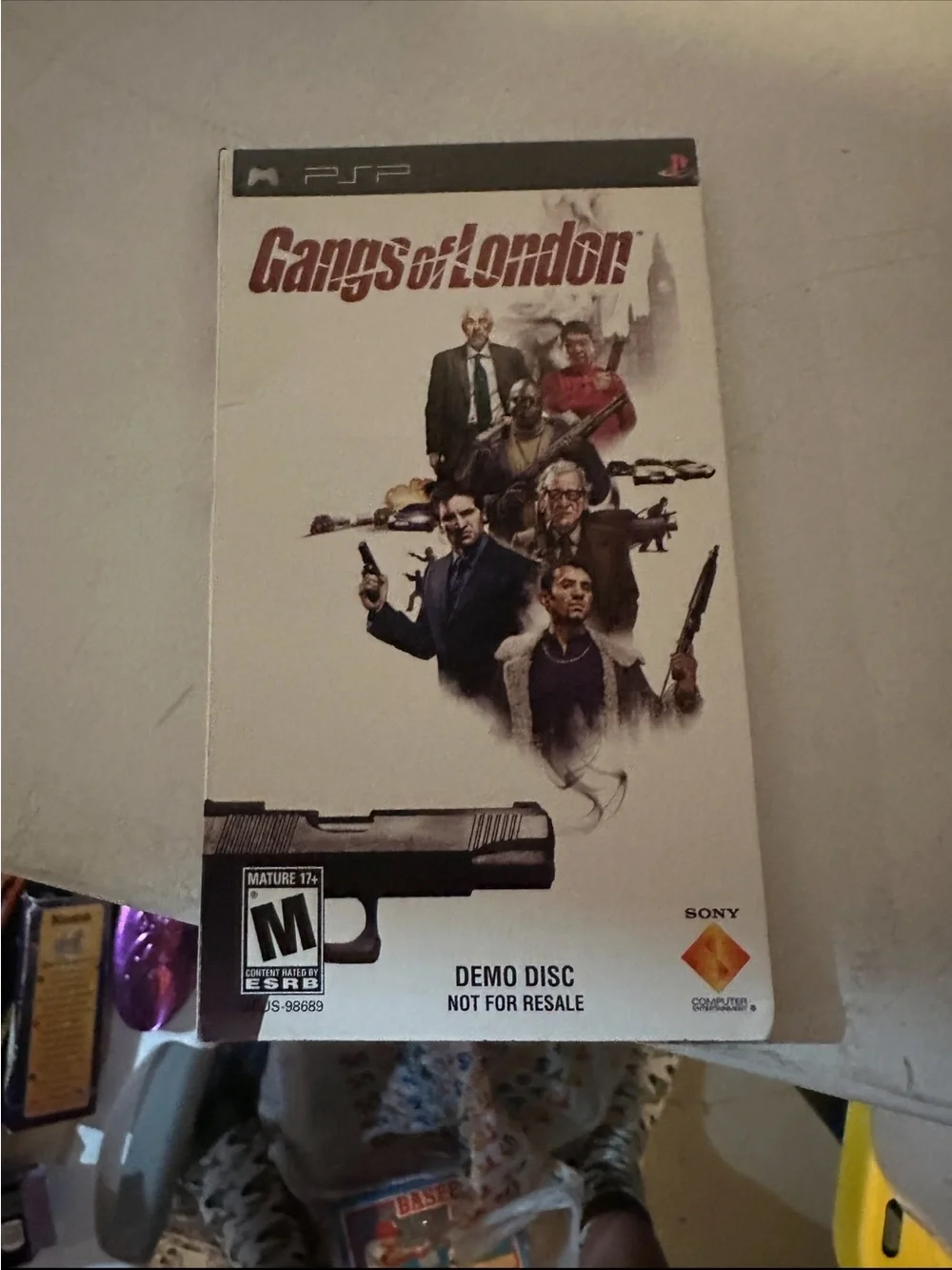 Sony PSP Gangs of London Demo Disc